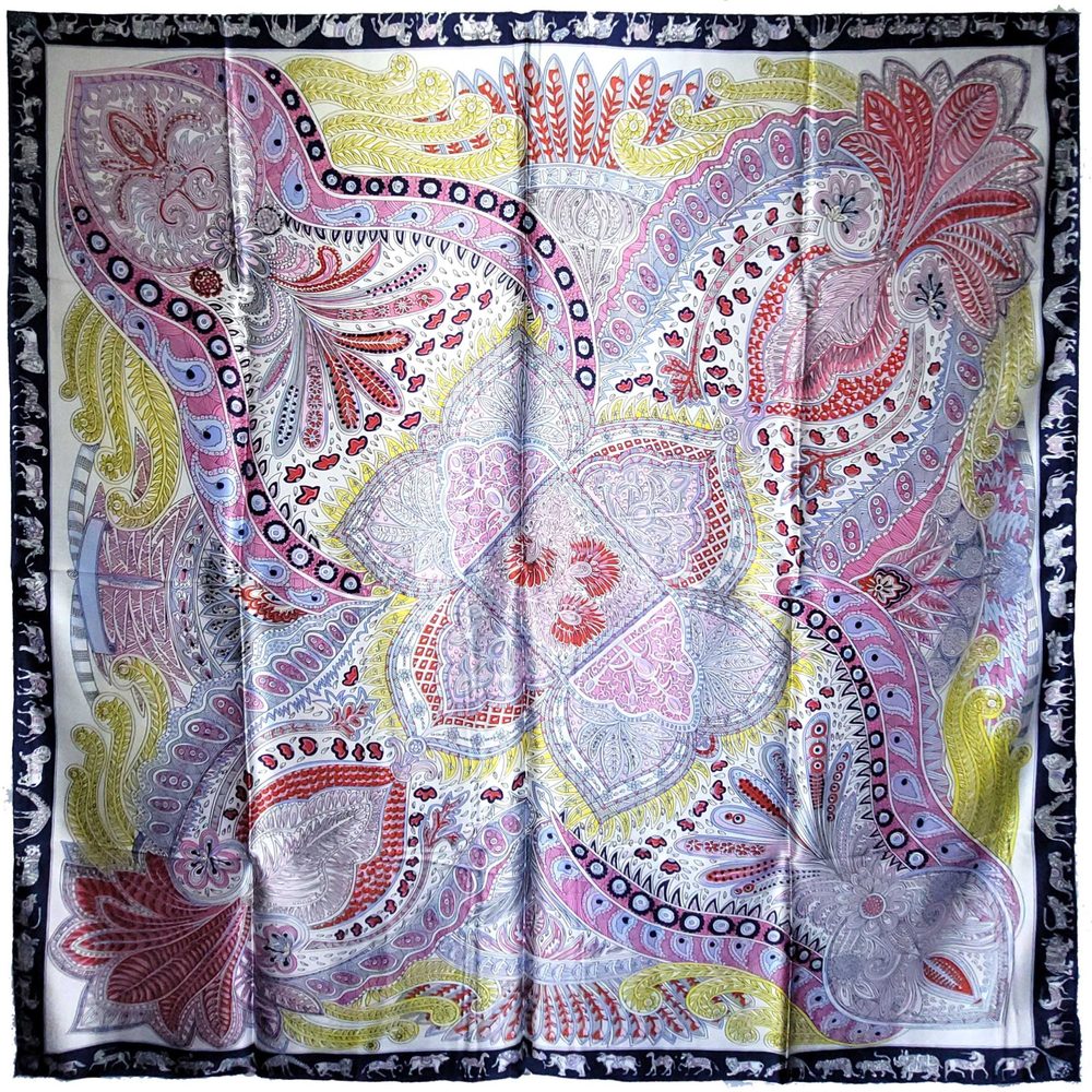 NWT Genuine 100% Mulberry Silk Satin Scarf 52"x52" Large Square Shawl 5123